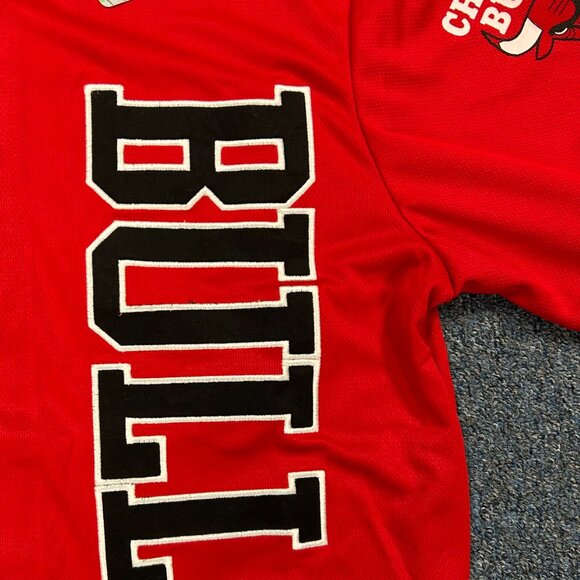 New With Tags Chicago Bulls Baseball Style Jersey Sz M - Picture 2 of 12